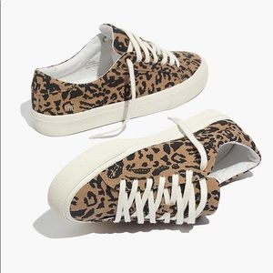 Madewell leopard sneakers worn 1x